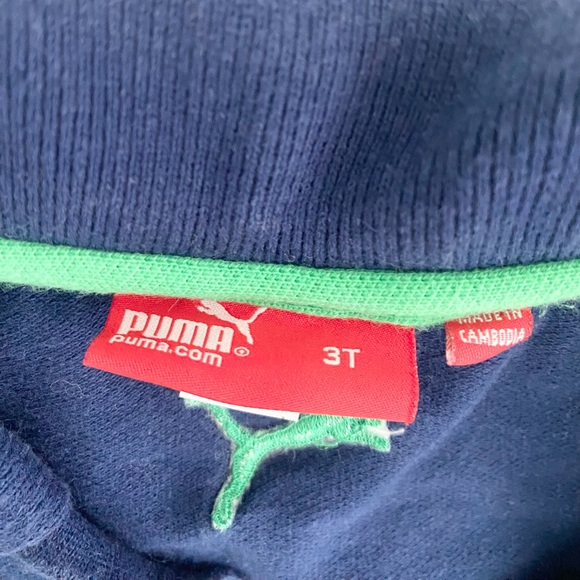 Puma Blue Girls Pleated Dress - Picture 3 of 4